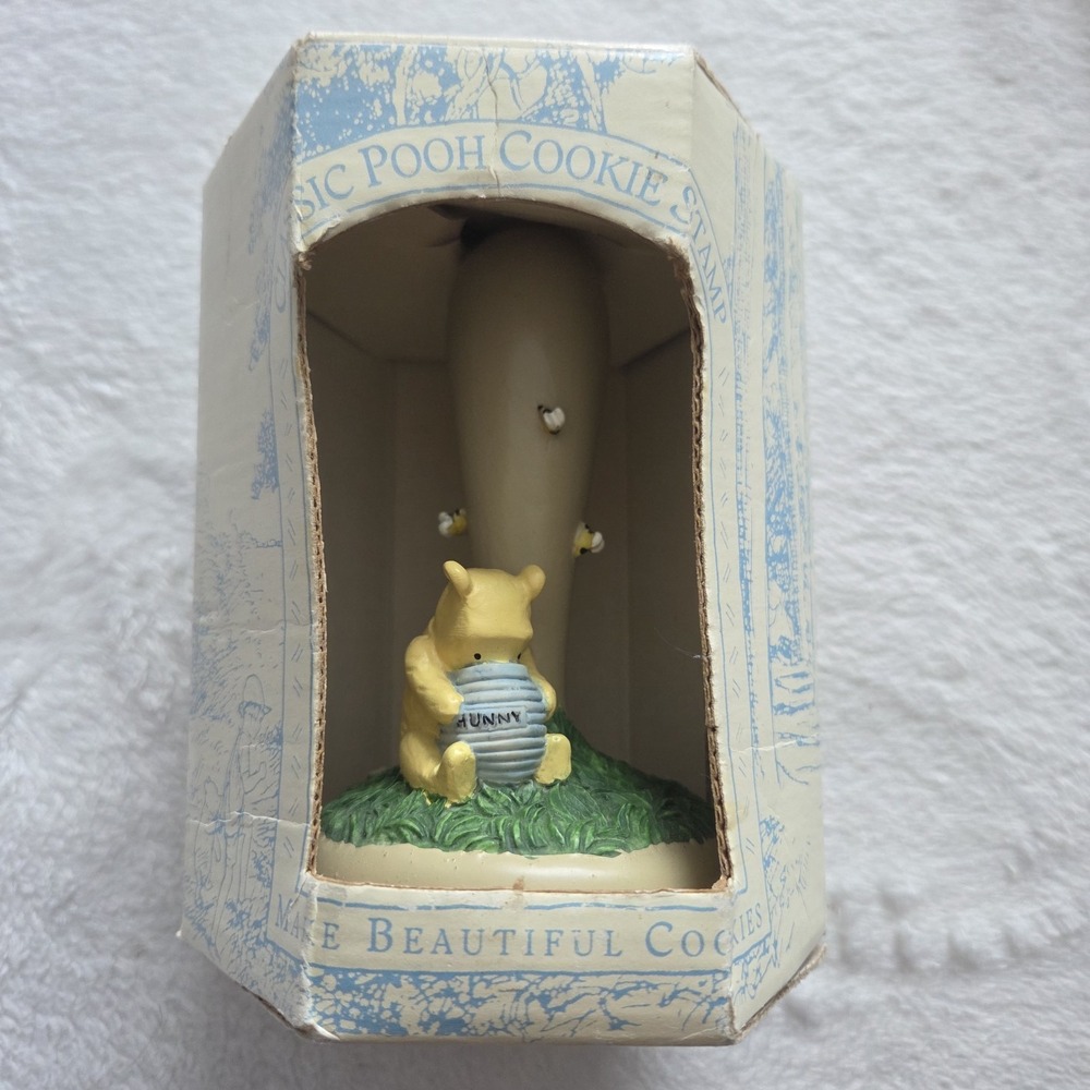 Vintage Brown Bag Cookie‎ Art stamp Disney Classic Winnie The Pooh